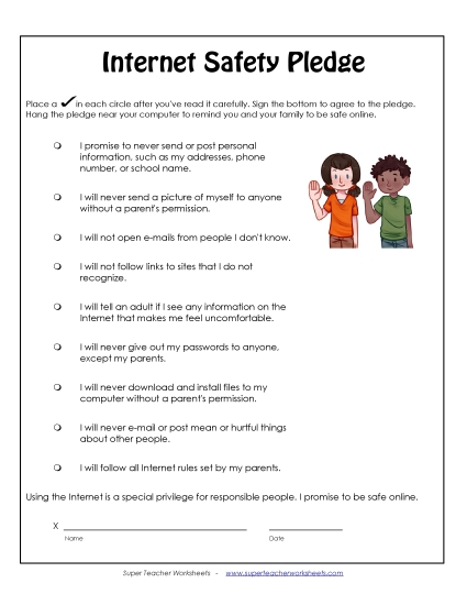 Internet Safety Pledge