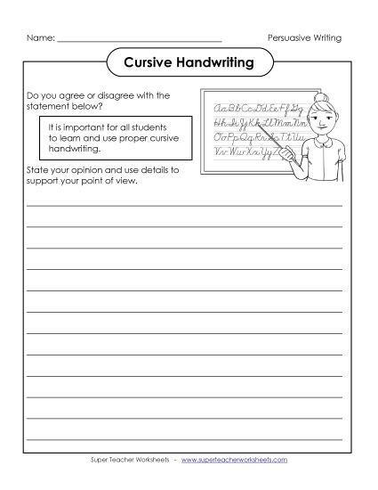 Cursive Handwriting