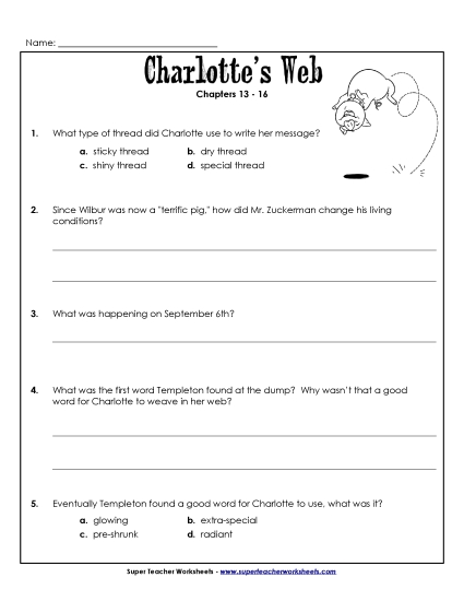 Questions for Chapters 13-16