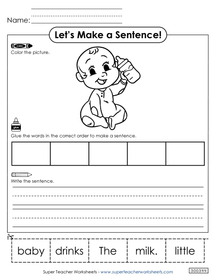 Build a Sentence: Baby