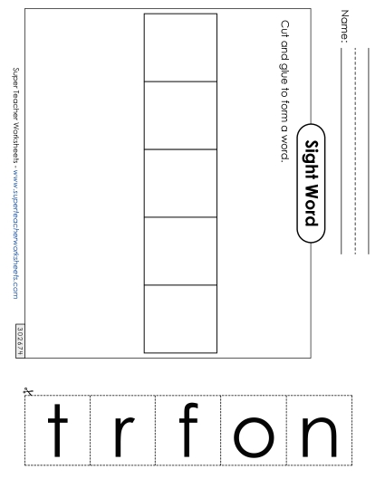 Large Cut-and-Glue: Front