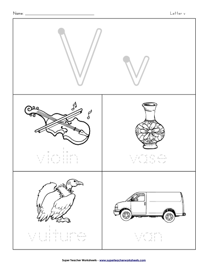 Words that Start with V v