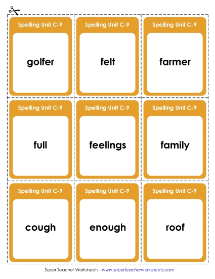 Flashcards (C-9)