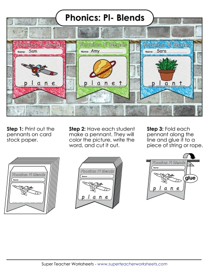 Pennants (Pl- Words)