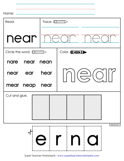 Worksheet 2: Near