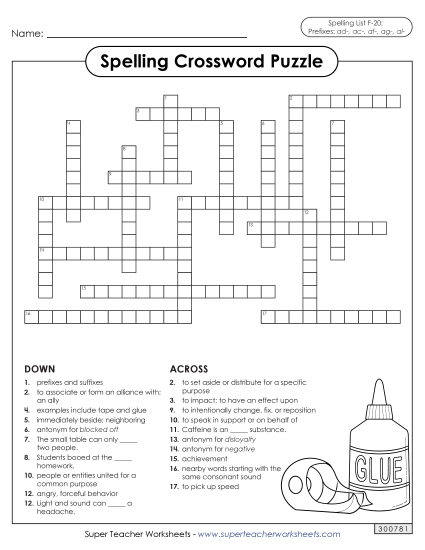 Crossword (F-20)