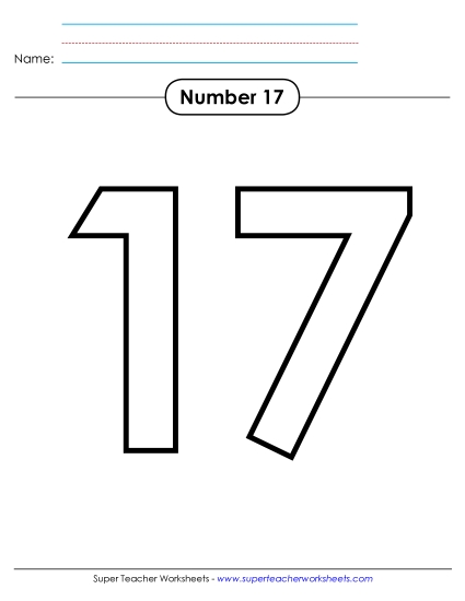 Outline - Number 17