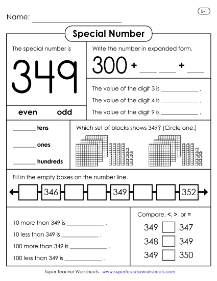 Special Number: 349