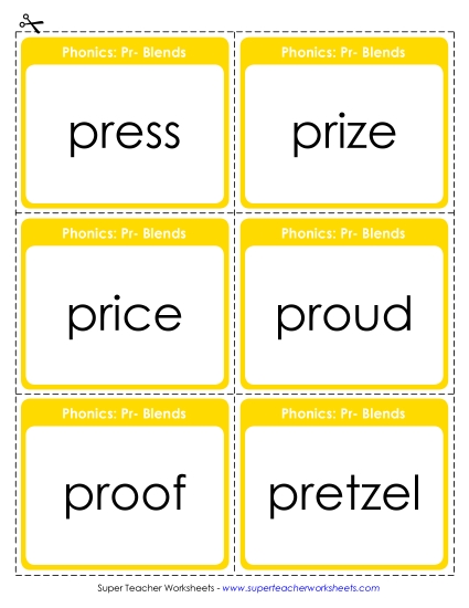 Flashcards (Pr- Words)