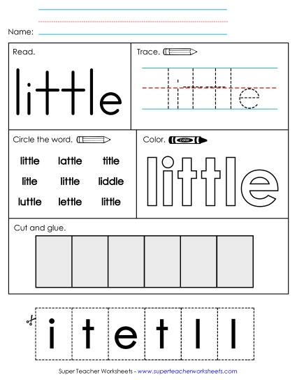 Worksheet 2: Little