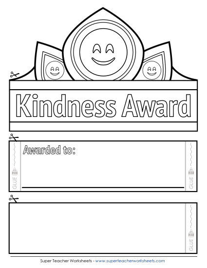 Kindness Award (B&W)