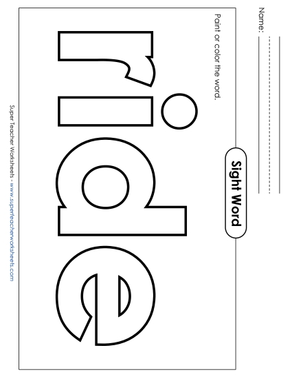 Paint or Color: Ride