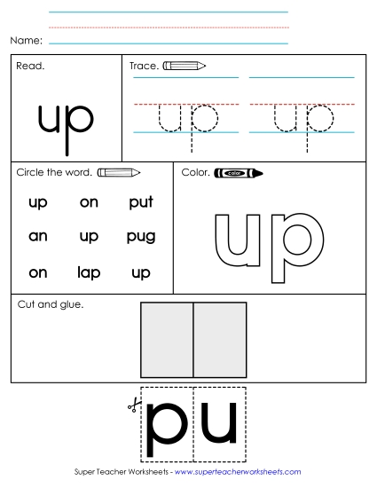 Worksheet 2: Up