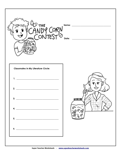 Literature Circles: Cover Page