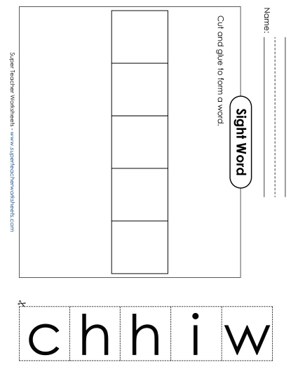 Large Cut-and-Glue: Which