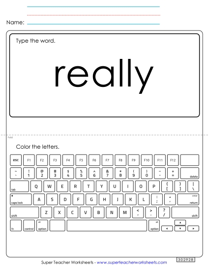 Type the Word: Really
