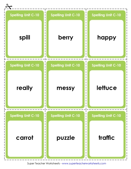 Flashcards (C-10)
