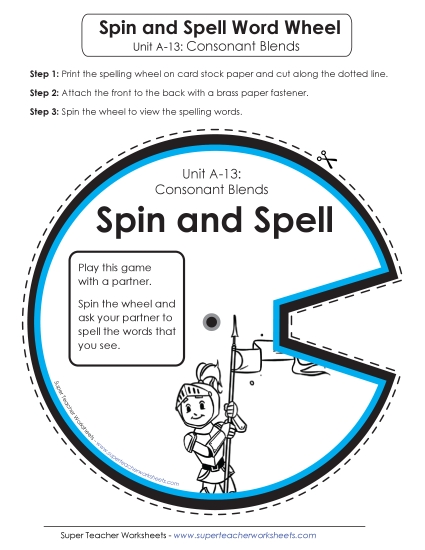 Spin and Spell (A-13)