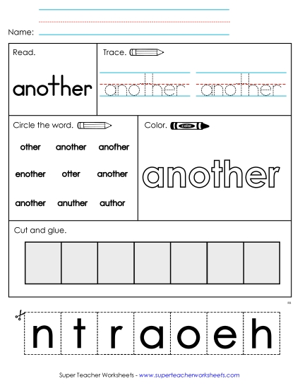 Worksheet 2: Another