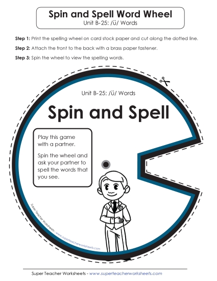 Spin and Spell (B-25) 