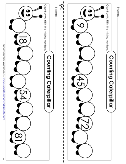 Caterpillar - Count By 9s