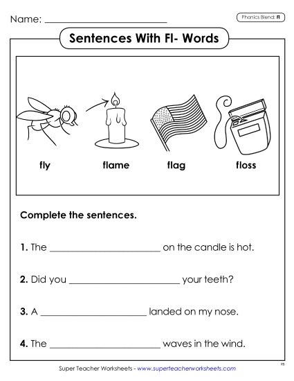 Sentences with FL Words