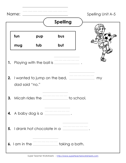 Complete the Sentences (A-5)