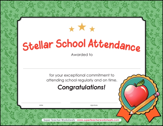 Stellar School Attendance