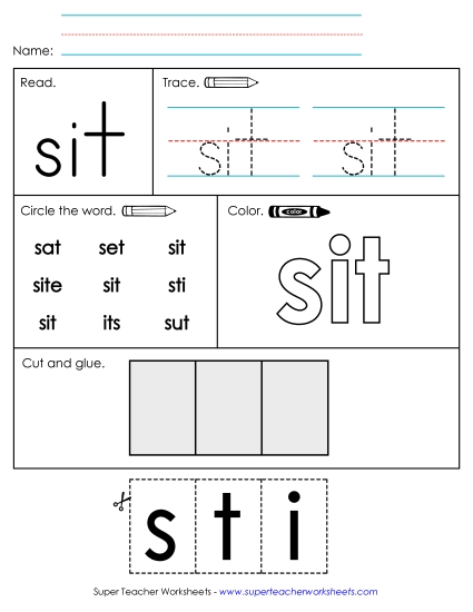 Worksheet 2: Sit