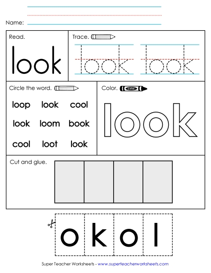 Worksheet 2: Look