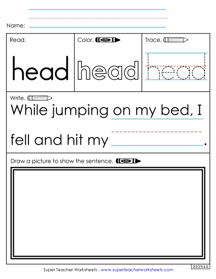 Worksheet 3: Head