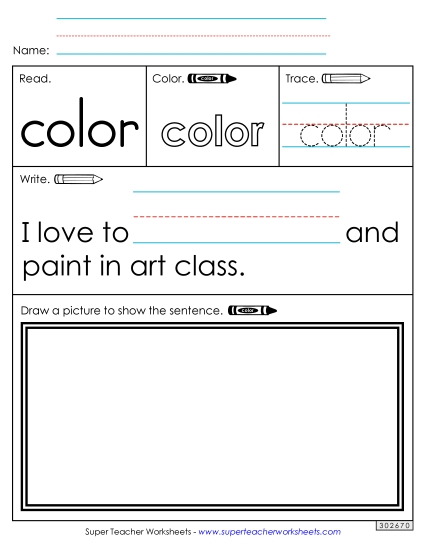 Worksheet 3: Color