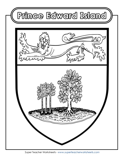 PEI Escutcheon (Black & White)