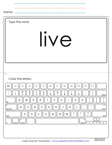 Type the Word: Live