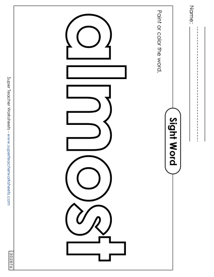 Paint or Color: Almost