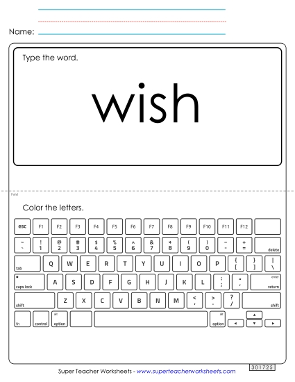 Type the Word: Wish