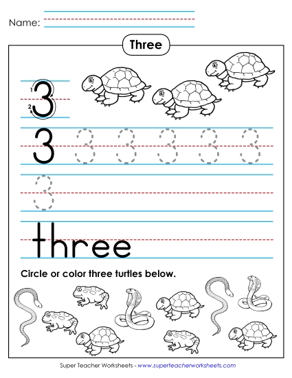 Three: Trace, Print, Count