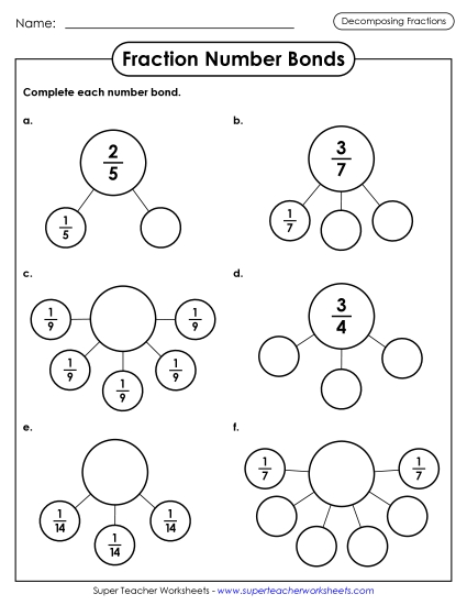 Fraction Number Bonds