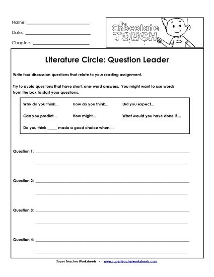 Lit. Circles: Question Leader
