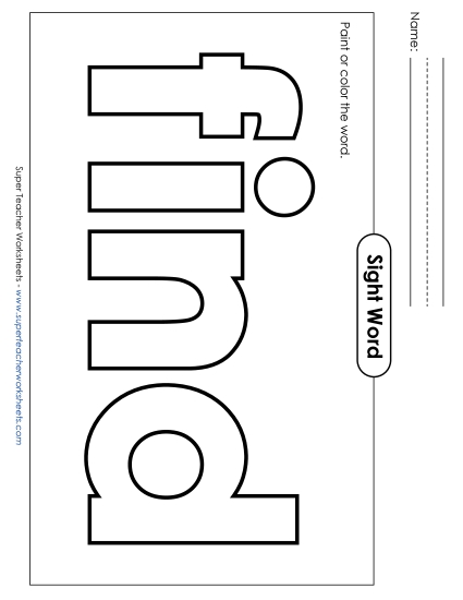 Paint or Color: Find