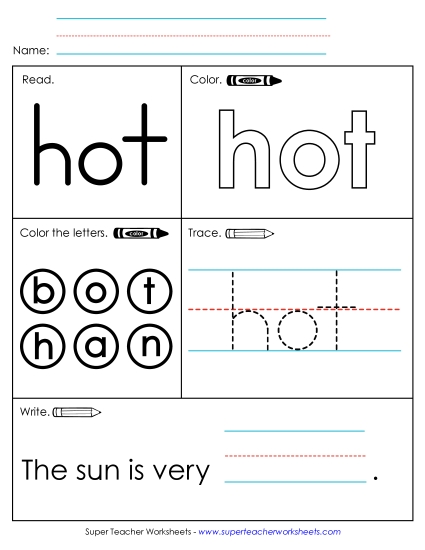 Worksheet 1: Hot
