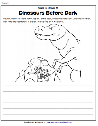 Magic Tree House Book Worksheets