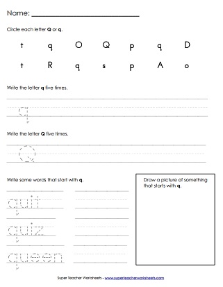 Alphabet Writing Worksheets (Printable)