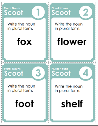 Noun Scoot Game (Printable)