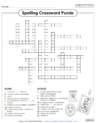 Printable Spelling Units - 6th Grade
