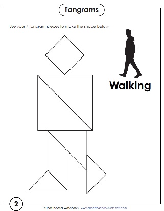 Tangram Worksheet